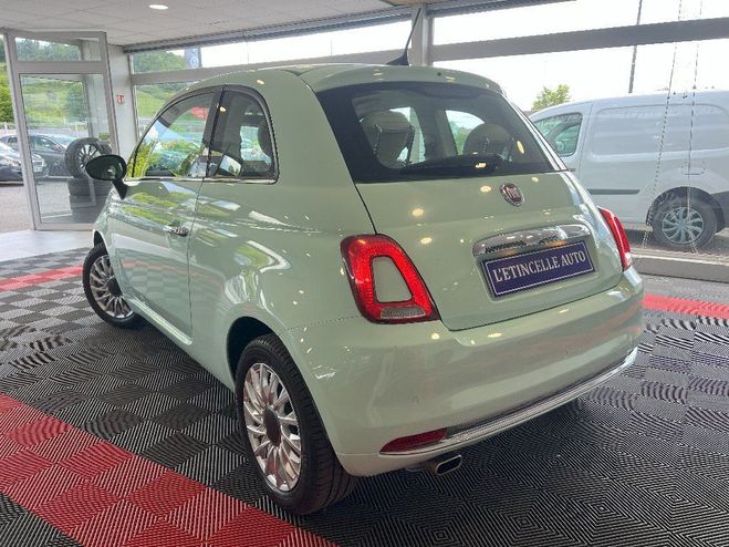 Fiat 500 1.2 69 ch Eco Pack Lounge Bleu de 2019