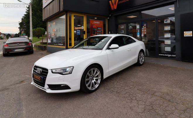 Audi A5 COUPE 2.0 TFSI 225 AMBIENTE QUATTRO S-TR Blanc de 2014
