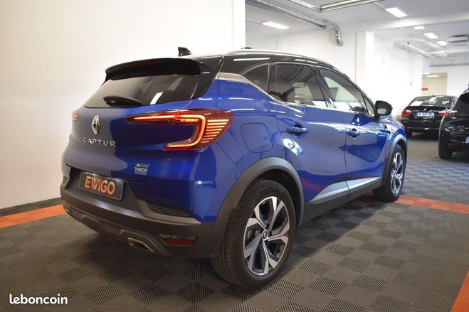 Renault Captur 1.3 TCE MICRO-HYBRID 140ch RS LINE CAMER Bleu de 2022