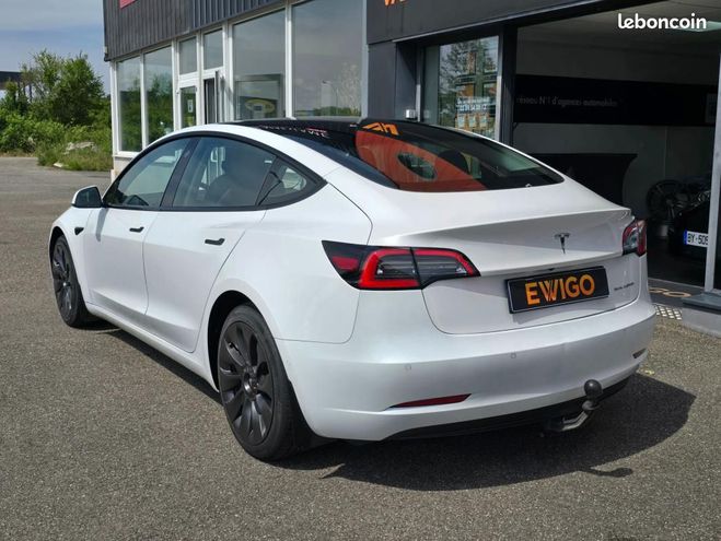 Tesla Model 3 LONG RANGE DUAL MOTOR AWD MY22 GRANDE AU Blanc de 2022