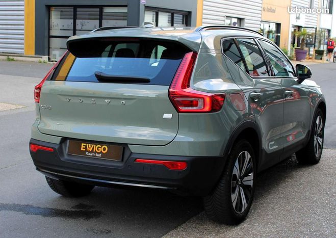 Volvo XC40 T5 RECHARGE PLUS 180 H + 82 ch DCT 7 Vert de 2022