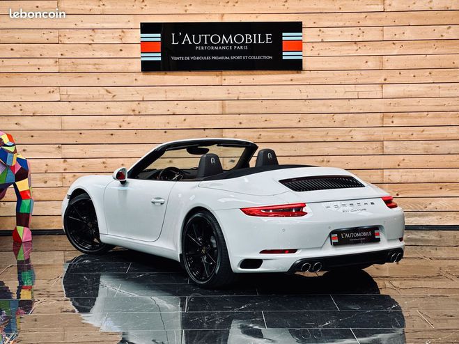 Porsche 911 (991) (2) cabriolet 3.0 370 carrera pdk  Blanc de 2015