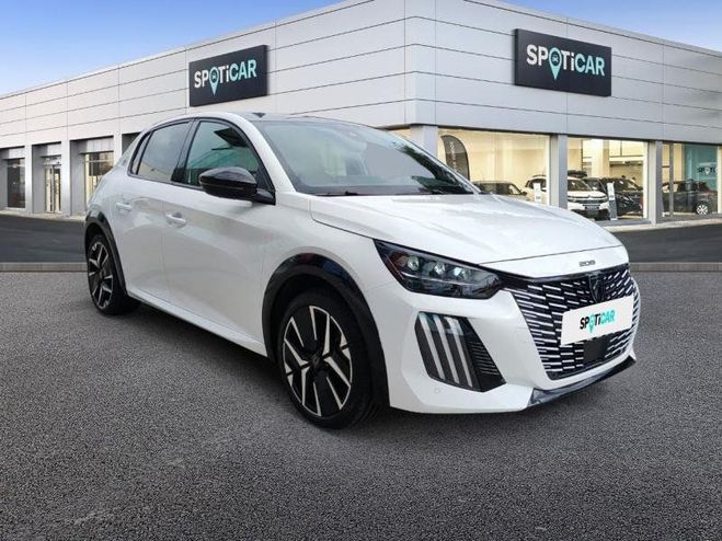 Peugeot 208 e-208 156ch GT Blanc Banquise (o) de 2024