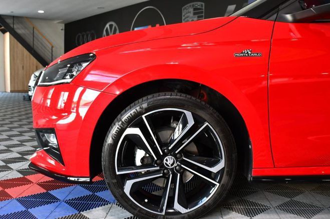 Skoda Fabia Monte Carlo 1.5 TSI 150 DSG GPS Camra V Rouge / Noir de 2023