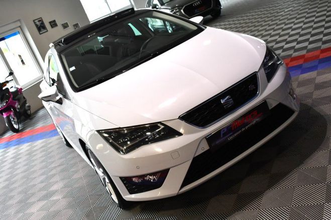 Seat Leon SC FR 1.8 TFSI 180 DSG GPS LED Rgulateu Blanche de 2014