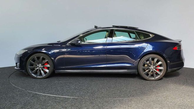 Tesla Model S P85D kWh Performance Dual Motor ~ Pano T Bleu Mtallis de 