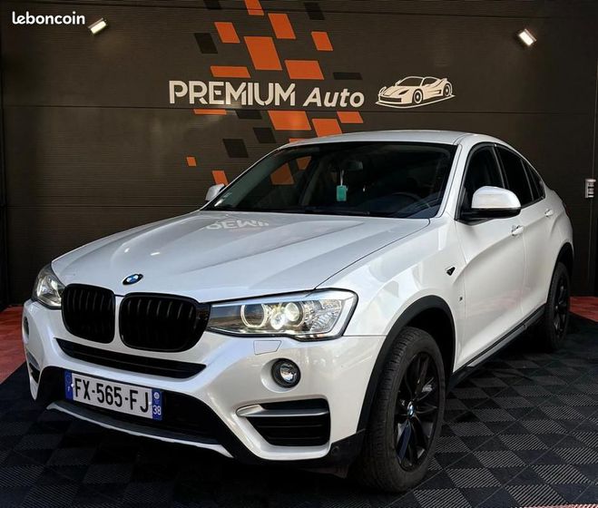 BMW X4 xDrive20dA 190ch M Sport Bote Auto 8 Ra Blanc de 2015