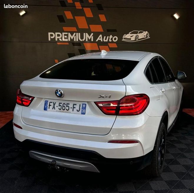 BMW X4 xDrive20dA 190ch M Sport Bote Auto 8 Ra Blanc de 2015