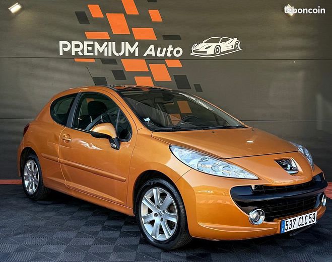 Peugeot 207 1.6 HDI 110 cv Allure Premire Main CT O Orange de 2006