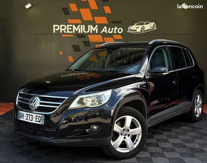 Volkswagen Tiguan 2.0 TDI 140 CV Carat 4x4 4Motion BVM6 Fe Noir de 2009