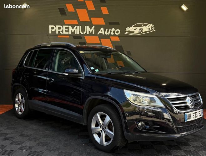 Volkswagen Tiguan 2.0 TDI 140 CV Carat 4x4 4Motion BVM6 Fe Noir de 2009