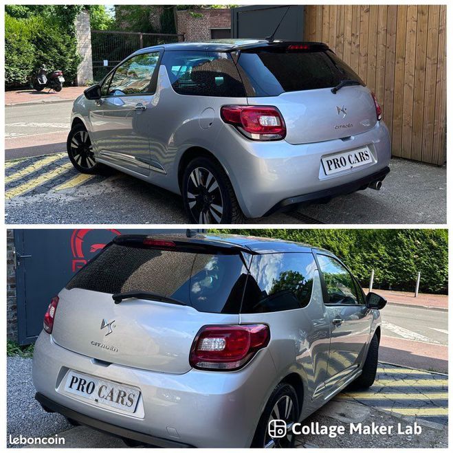 Citroen DS3 1,6HDI 92 ch Gris de 2010