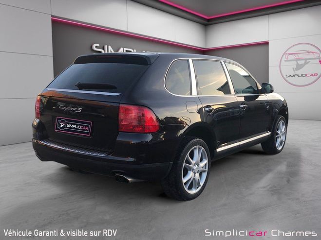 Porsche Cayenne 4.5 V8 - 340 S Tiptronic S Entretien FUL Noir de 2003