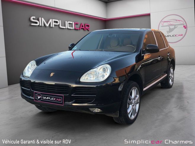 Porsche Cayenne 4.5 V8 - 340 S Tiptronic S Entretien FUL Noir de 2003