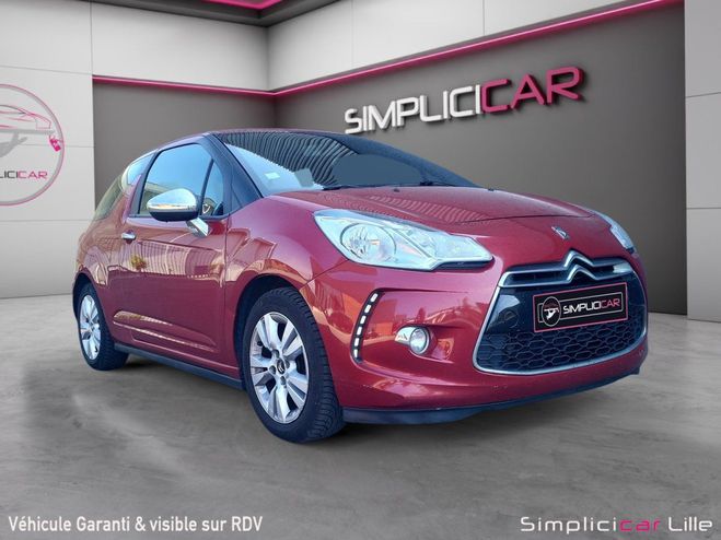 Citroen DS3 HDi 70 Airdream So Chic//Garantie 12 moi Rouge de 2011