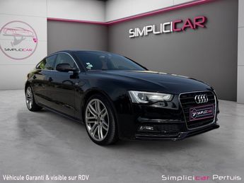  Voir détails -Audi A5 Sportback 2.0 TDI 190 S line Multitronic à Pertuis (84)