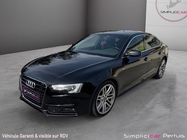 Audi A5 Sportback 2.0 TDI 190 S line Multitronic Noir de 2016