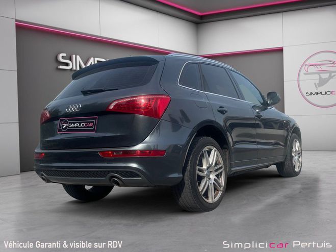 Audi Q5 V6 3.0 TDI 240 DPF Quattro S Line S tron Gris de 2010