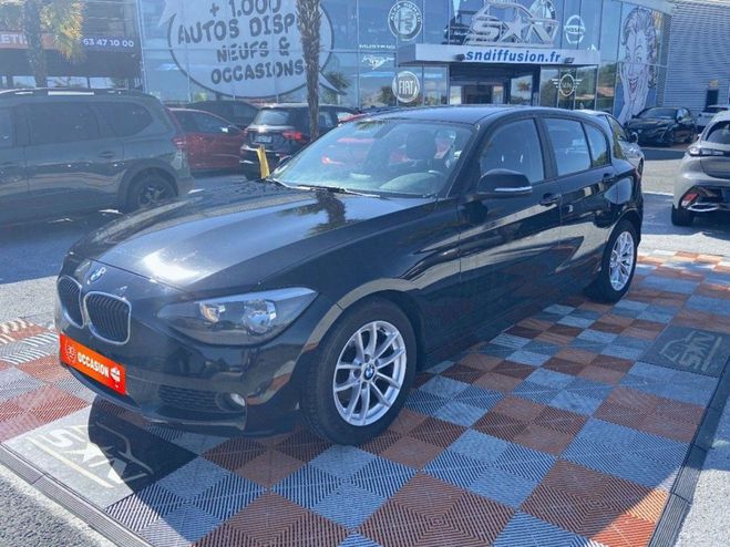 BMW Serie 1 114 d 95CV LOUNGE 5 PORTES Noir de 2013