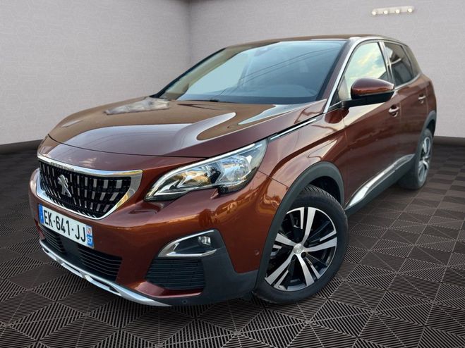 Peugeot 3008 II 1.6 BLUEHDI 120 Allure EAT6 GPS Marron de 2017