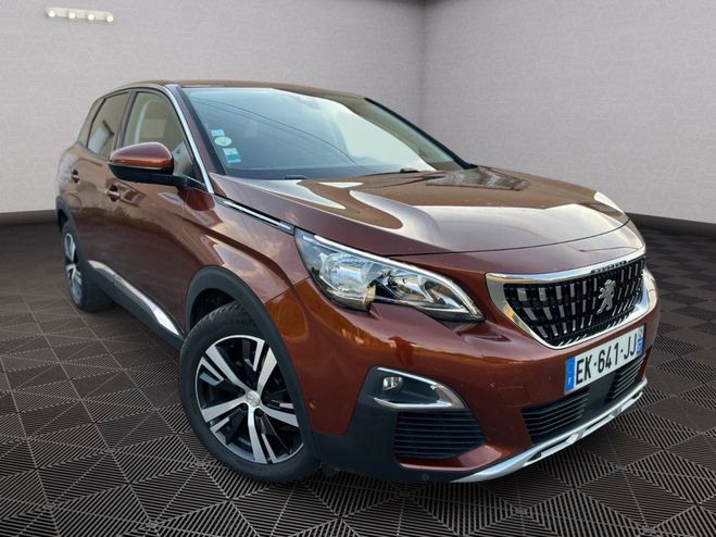 Peugeot 3008 II 1.6 BLUEHDI 120 Allure EAT6 GPS Marron de 2017