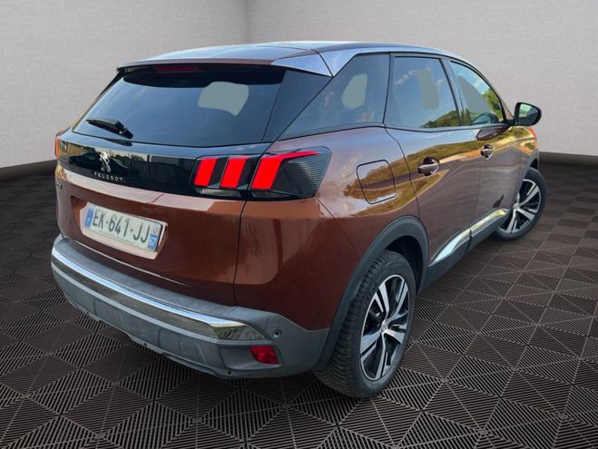 Peugeot 3008 II 1.6 BLUEHDI 120 Allure EAT6 GPS Marron de 2017