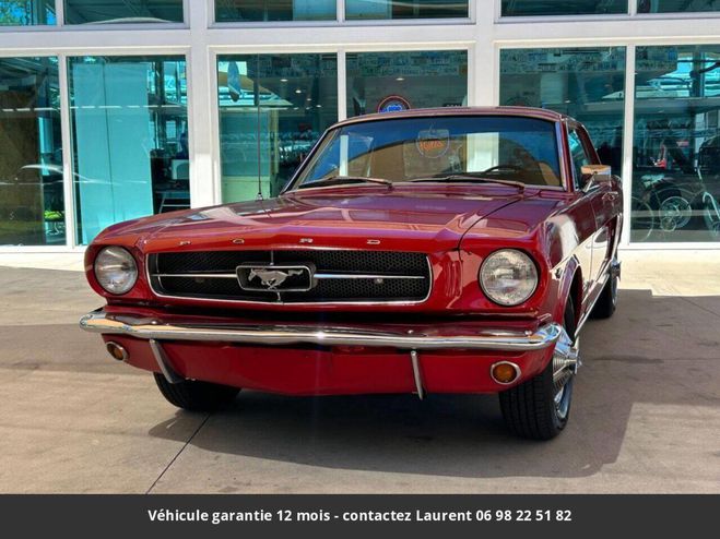 Ford Mustang 289 v8 1965 tout compris Rouge de 1965