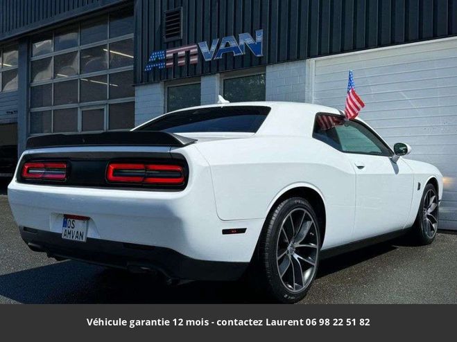 Dodge Challenger srt8 6.4l hors homologation 4500e Blanc de 2017