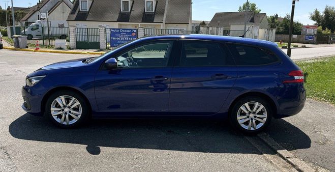 Peugeot 308 SW 1.5 BLUEHDI 130CV EAT8 TOIT PANORAMIQ Bleu Mtallis de 2019