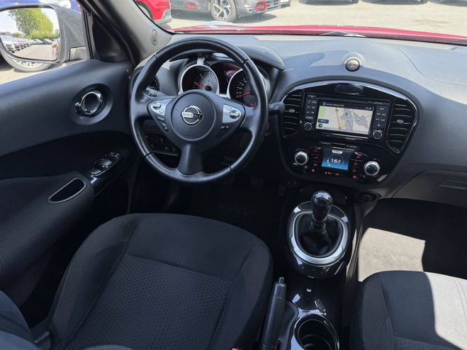 Nissan Juke 1.5 dCi 110 GPS TEL CAMERA LED CLIM REGU ROUGE de 2016