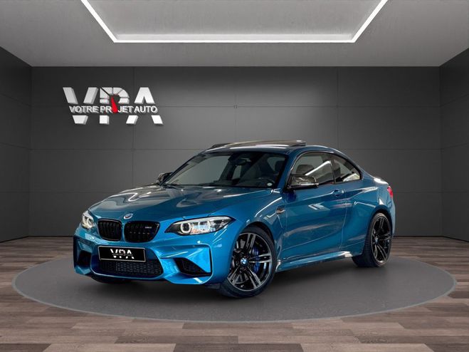BMW M2  3.0i 370 ch DCT Toit ouvrant Harman Ka Bleu de 2017
