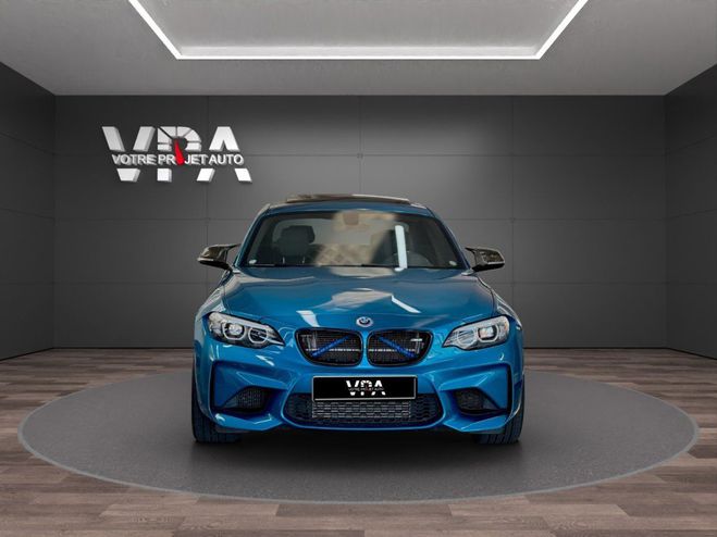 BMW M2  3.0i 370 ch DCT Toit ouvrant Harman Ka Bleu de 2017