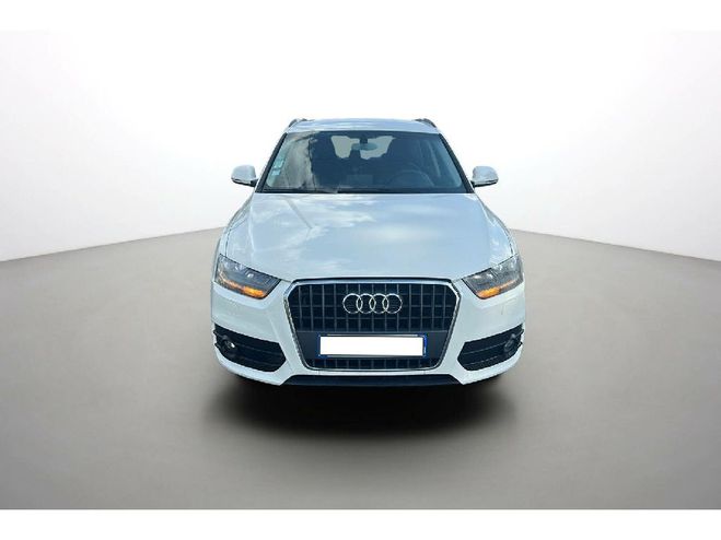 Audi Q3 1.4 TFSI 150 ch Attraction S tronic 6 Blanche de 2014