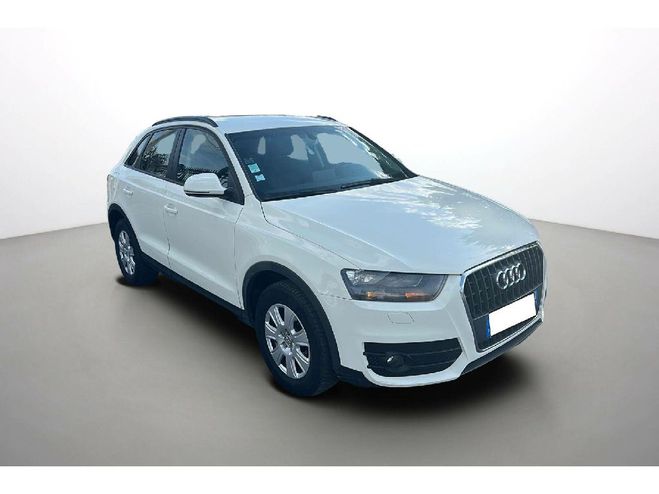 Audi Q3 1.4 TFSI 150 ch Attraction S tronic 6 Blanche de 2014