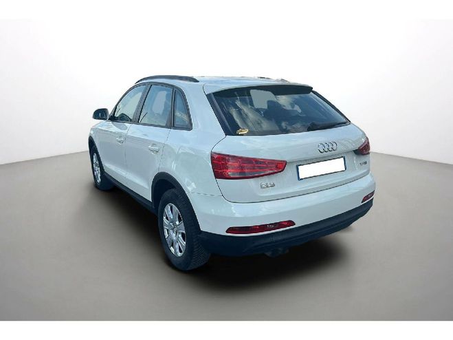 Audi Q3 1.4 TFSI 150 ch Attraction S tronic 6 Blanche de 2014