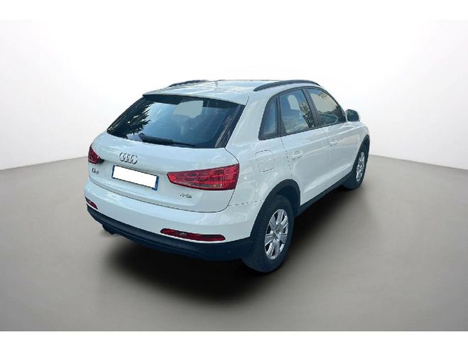 Audi Q3 1.4 TFSI 150 ch Attraction S tronic 6 Blanche de 2014