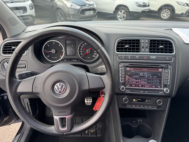 Volkswagen Polo 1.6 TDI 90CH FAP SPORTLINE 3P NOIR de 2011