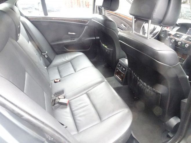 BMW Serie 5 (E60) 520DA 177CH EXCELLIS BLEU de 2010