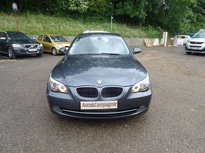 BMW Serie 5 (E60) 520DA 177CH EXCELLIS BLEU de 2010