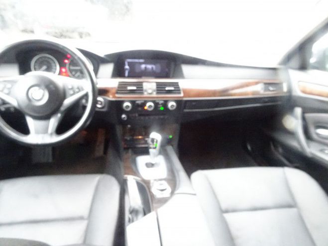 BMW Serie 5 (E60) 520DA 177CH EXCELLIS BLEU de 2010