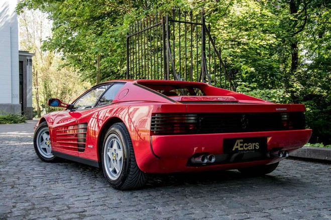 Ferrari Testarossa MANUAL- TOP CONDITION -COLLECTORS ENGINE Rouge de 