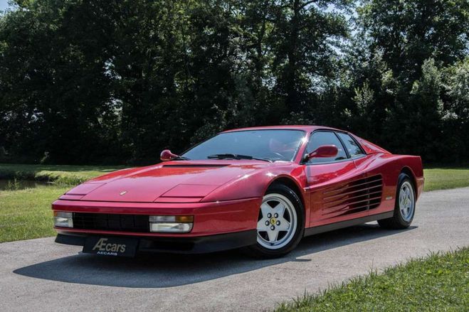 Ferrari Testarossa MANUAL- TOP CONDITION -COLLECTORS ENGINE Rouge de 
