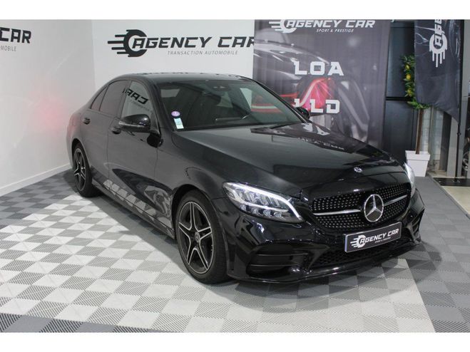 Mercedes Classe C 180 BERLINE - BM 205 AMG Line PHASE 2 NOIR de 2019