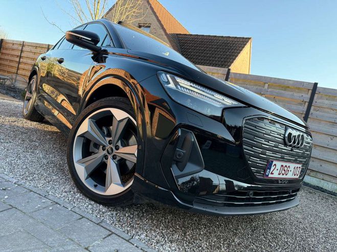 Audi Q4 E-Tron 82 kWh 40 S line garantie 2028 FULL Noir Mtallis de 