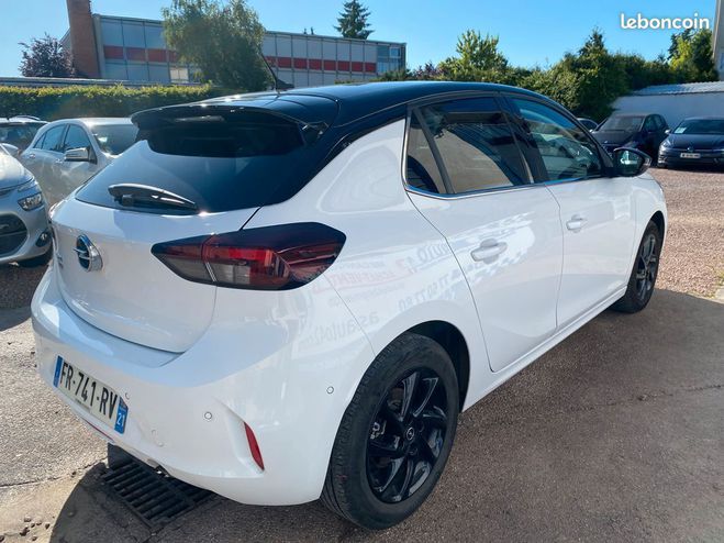 Opel Corsa 1.2 turbo 100ch elegance Blanc de 2020
