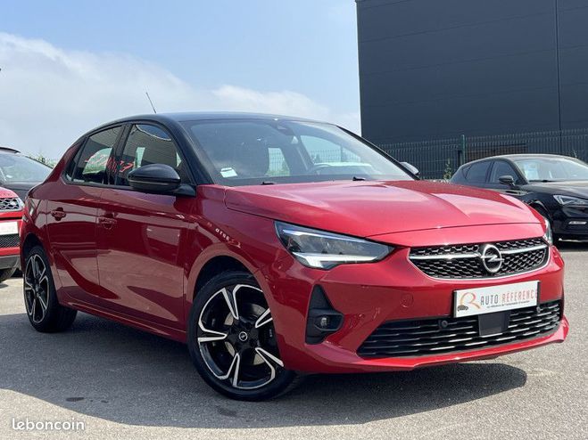Opel Corsa TURBO 100 CH GS LINE 1ERE MAIN 41.000 KM Rouge de 2021