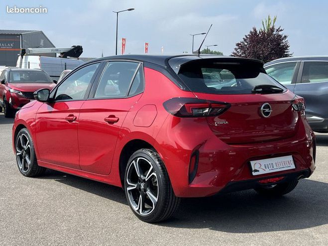 Opel Corsa TURBO 100 CH GS LINE 1ERE MAIN 41.000 KM Rouge de 2021