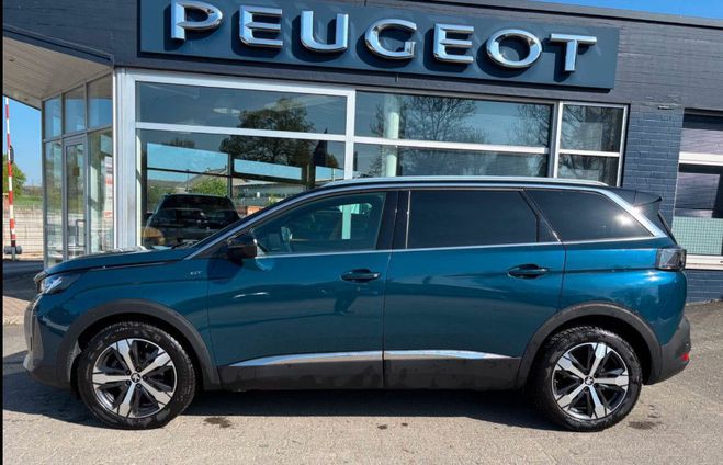 Peugeot 5008 II 2.0 BLUEHDI 180 S&S GT LINE EAT8 / 7  bleu mtal de 2021