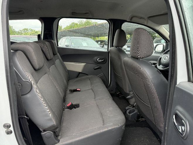 Dacia Lodgy 1.2 TCe 115 7 places Laurate Blanc de 2013