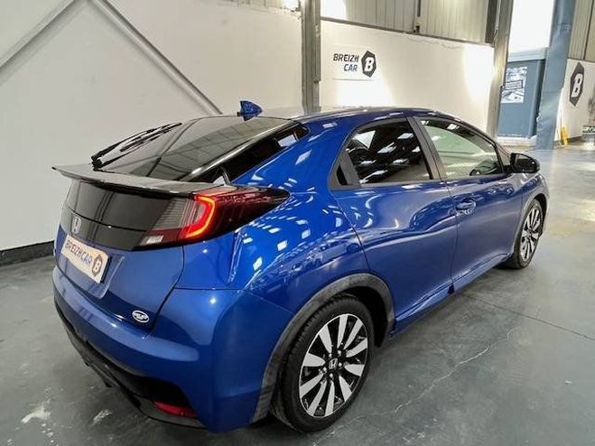 Honda Civic IX 1.6 i-DTEC 120ch Elegance BLEU de 2016